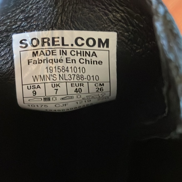 Sorel Joan of Arctic Wedge Boot Size 9 - Picture 5 of 6